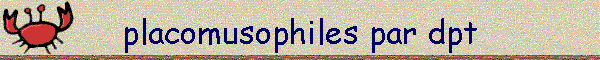 placomusophiles par dpt
