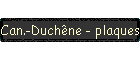 Can.-Duchne - plaques