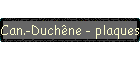 Can.-Duchne - plaques